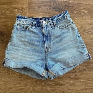 BDG High Waist Denim Shorts